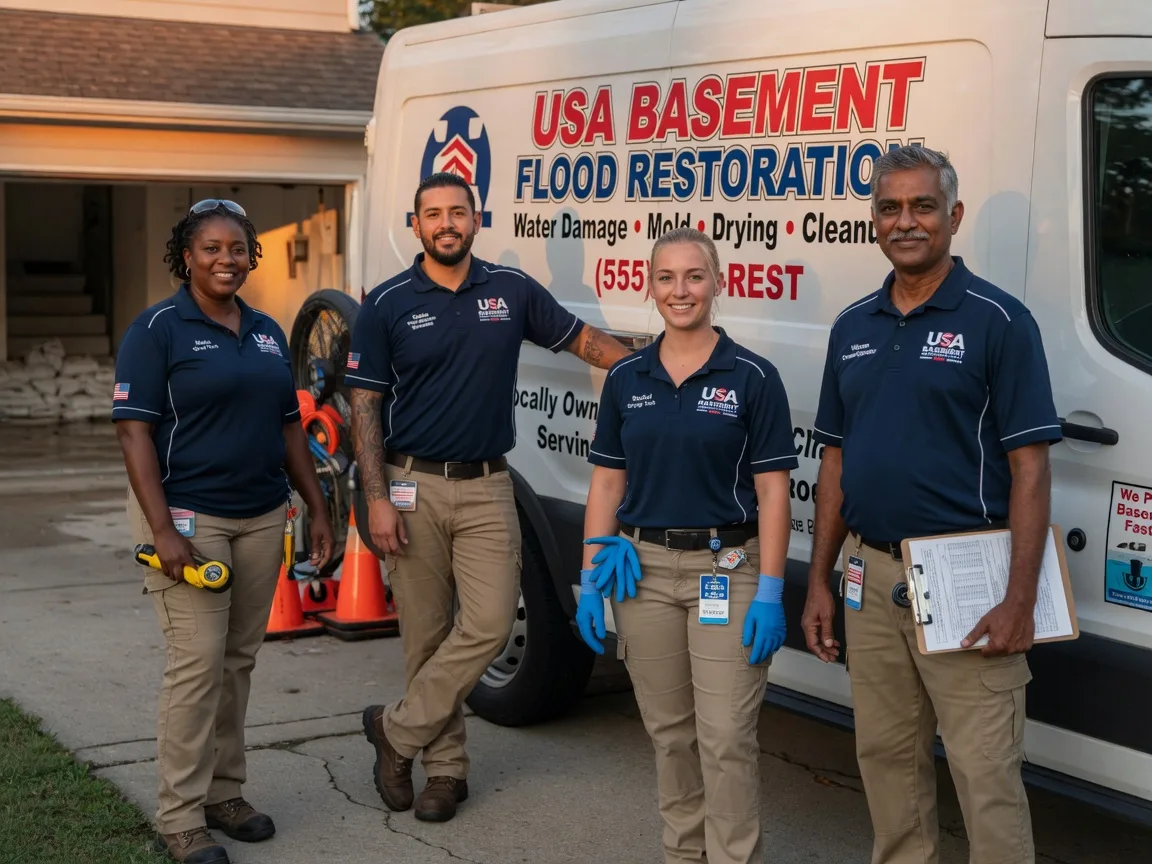 Basement Flood Cleanup company in Grand River, OH